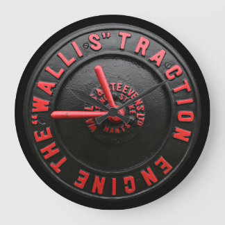 Wallis Traction Engine Large Clock