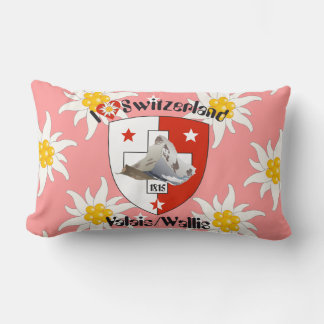 Wallis Valais Schweiz Suisse Kissen Lumbar Pillow