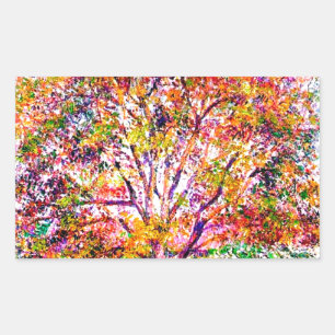 Wallnut And Apple Trees In Bloom Camille Pissarro Sticker