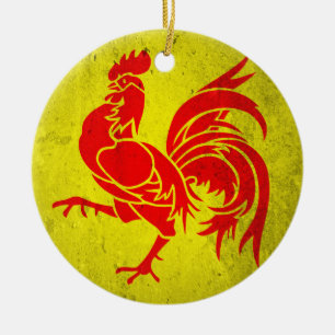 Wallonia Ceramic Ornament
