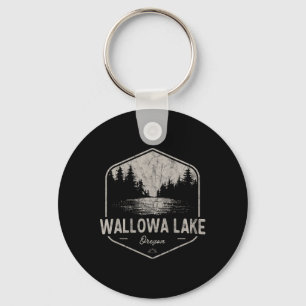 Wallowa Lake Oregon Outdoors Vintage Keychain