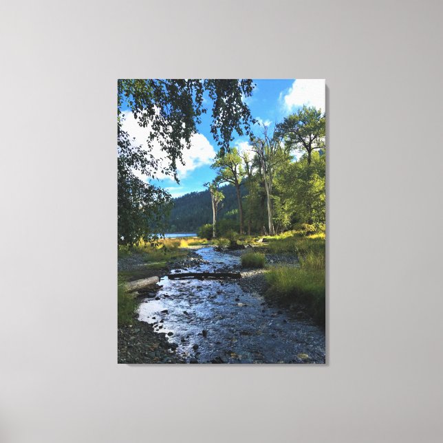 Wallowa Lake State Park, OR Canvas Print (Front)