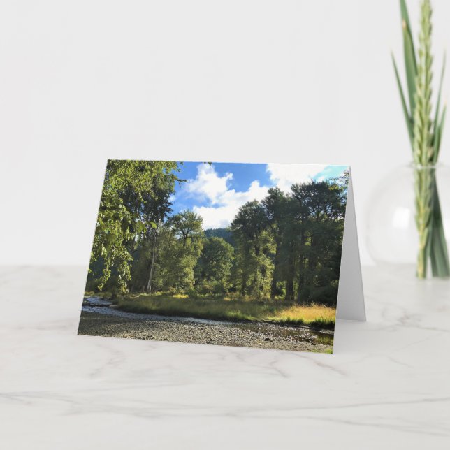 Wallowa Lake State Park, OR Card (Front)