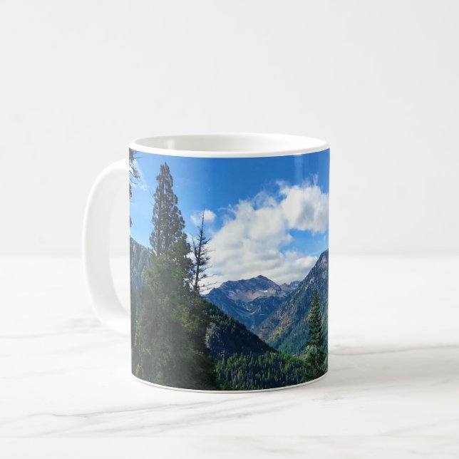 Wallowa Mountains, OR Coffee Mug (Front Left)