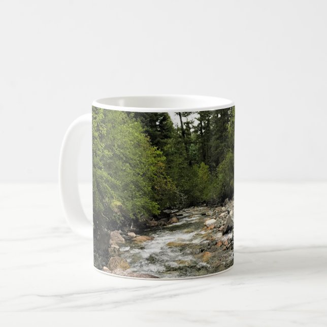 Wallowa River, OR Coffee Mug (Front Left)