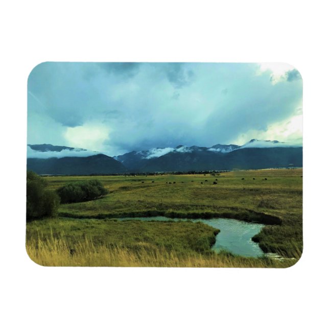 Wallowa River, OR Magnet (Horizontal)