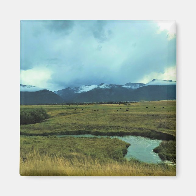 Wallowa River, Oregon Magnet (Front)