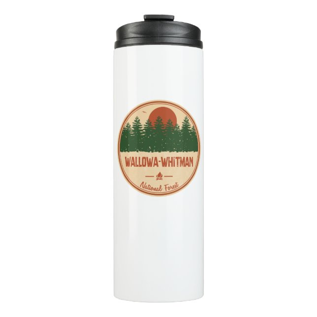 Wallowa-Whitman National Forest Thermal Tumbler (Front)