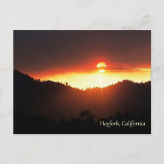 Wallow's Fire of 2007 Postcard