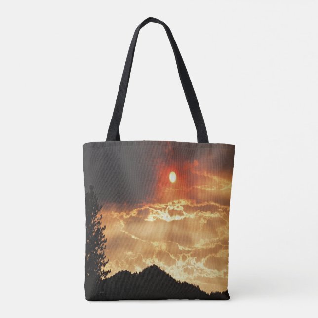 Wallows Fire Sky...... Tote Bag (Back)
