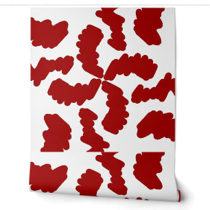 Wallpaper,  An elegant red classic pattern design Wallpaper
