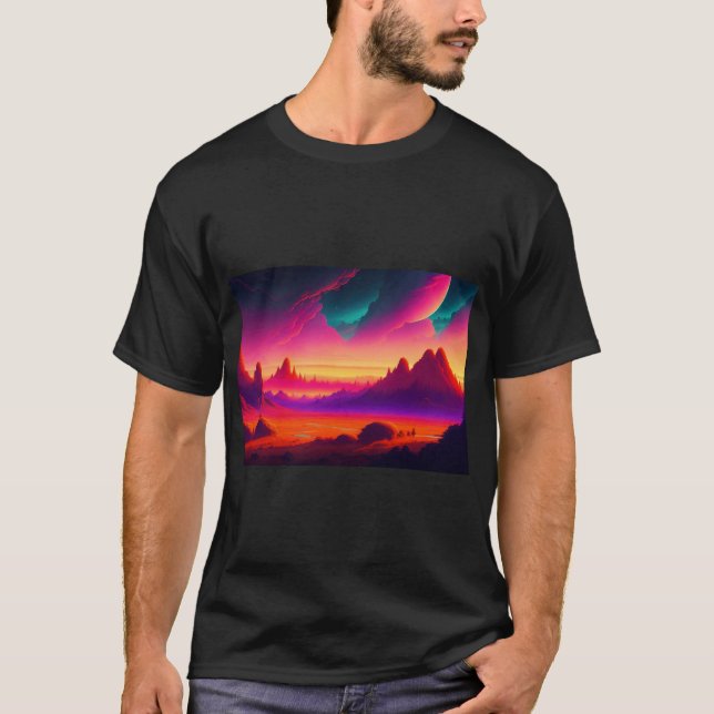 Wallpaper Artwork Graphic Tee (Front)