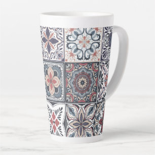 Wallpaper Backsplashes/Talavera inspired tiles 2 Latte Mug