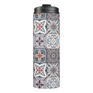Wallpaper Backsplashes/Talavera inspired tiles 2 Thermal Tumbler