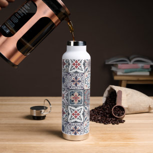 Wallpaper Backsplashes/Talavera inspired tiles 2 Water Bottle