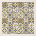 Wallpaper Backsplashes/Talavera inspired tiles/ Scarf<br><div class="desc">Hand-painted talavera inspired tiles in green,  red,  navy and yellow</div>