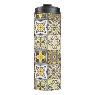 Wallpaper Backsplashes/Talavera inspired tiles/ Thermal Tumbler