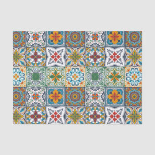 Wallpaper Backsplashes/Talavera inspired tiles Tissue Paper