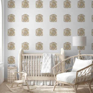 Wallpaper Brown Beige Rope