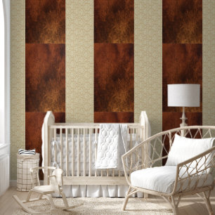 Wallpaper Brown Reddish Tint Stripe