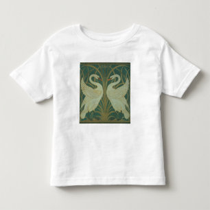 Wallpaper Design for panel of "Swan, Rush & Iris" Toddler T-shirt