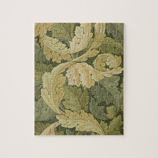 Wallpaper Design with Acanthus/Woodland colours, 1 Jigsaw Puzzle (Vertical)