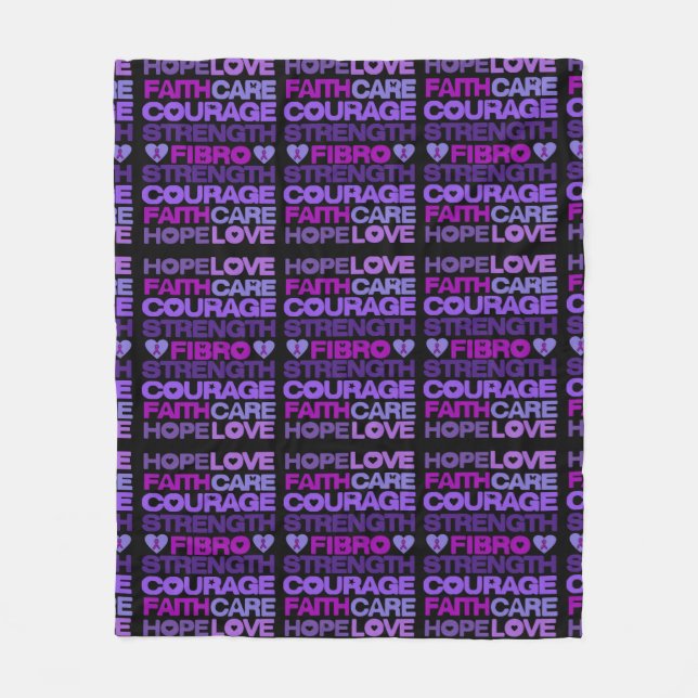 Wallpaper...Fibro Fleece Blanket (Front)