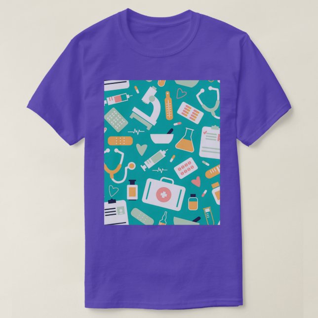 Wallpaper Nurse T-Shirt (Design Front)