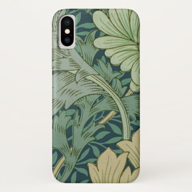 Wallpaper Pattern Sample with Chrysanthemum Case-Mate iPhone Case (Back)