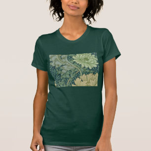 Wallpaper Pattern Sample with Chrysanthemum T-Shirt