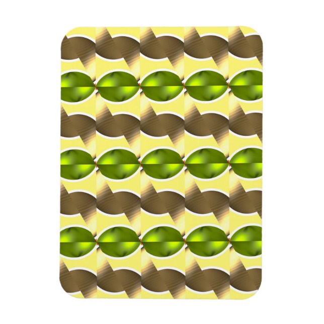 wallpaper retro magnet (Vertical)