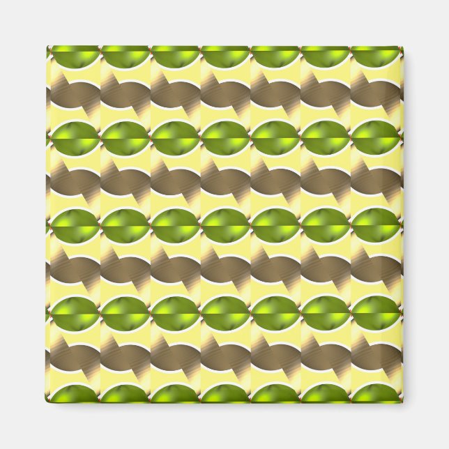 wallpaper retro magnet (Front)