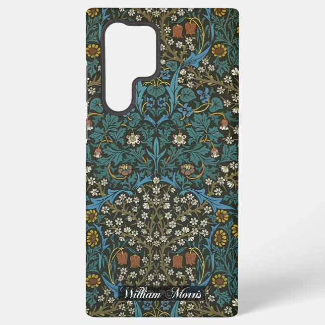 Wallpaper Sheet - William Morris Samsung Galaxy S22 Ultra Case (Back)