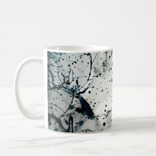 Wallpaper texture soap bubbles coffee mug
