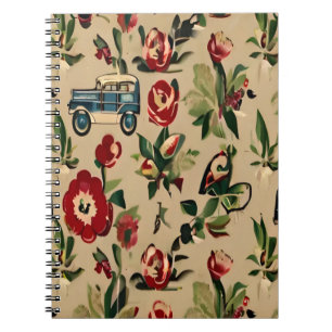 Wallpapers Vintage Retro 1940s Notebook
