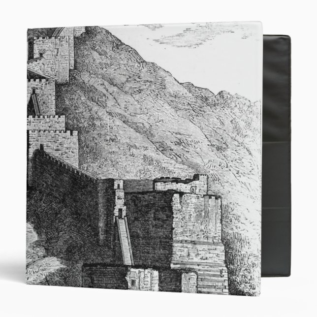 Walls of Antioch, 1894 Binder (Front/Inside)