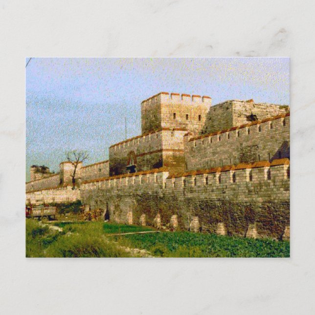 Walls of Istanbul Postcard (Front)