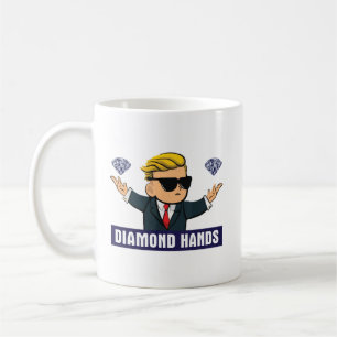Wallstreetbets Diamond Hands - WSB Stock Market Coffee Mug