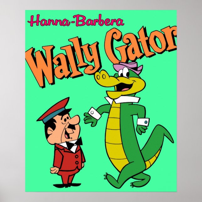 Wally Gator  Mr Twiddle Poster (Front)
