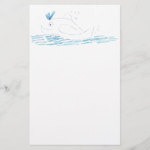 Wally Whale Stationery