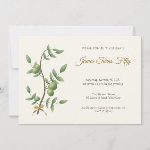 Walnut Branch 50th Birthday Invitation