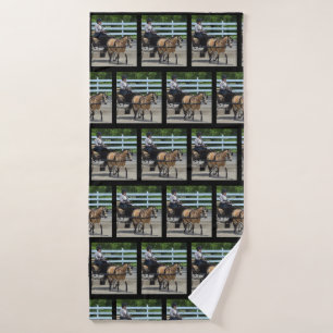Walnut Hill Carriage Driving Horse Show Bath Towel
