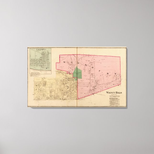 Walnut Hills, Ohio Canvas Print (Front)