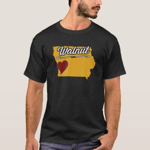 WALNUT IOWA IA USA  Cute Souvenir Merch  US City S T-Shirt