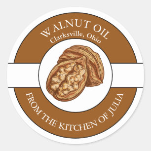 Walnut Oil Label