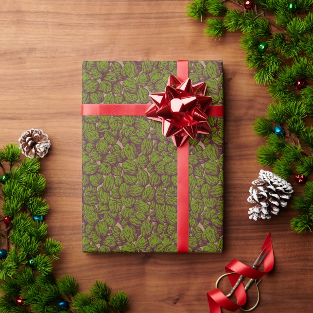 Walnut Pattern Wrapping Paper (Holiday Gift)