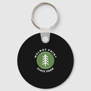 Walnut Point State Park Illinois Il Forest Tree Dg Keychain