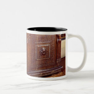 Walnut Sideboard, Lyonnais School Two-Tone Coffee Mug