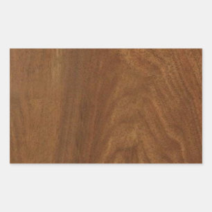 WALNUT WOOD American finish  blank blanche + TEXT Sticker