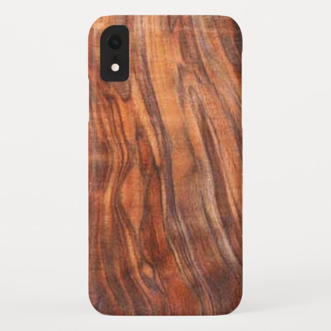 Walnut (Wood Grain) Case-Mate iPhone Case (Back)